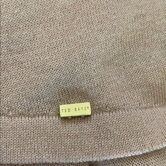 Ted Baker London Asymmetric Cashmere Top Size 2 - Picture 14 of 14